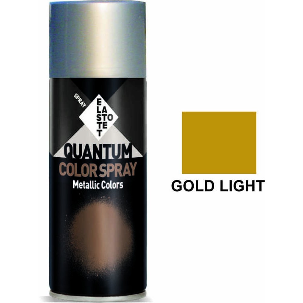 SPRAY ΜΕΤΑΛΛΙΚΟ ΧΡΥΣΟ (GOLD LIGHT) 400ml ELASTOTET